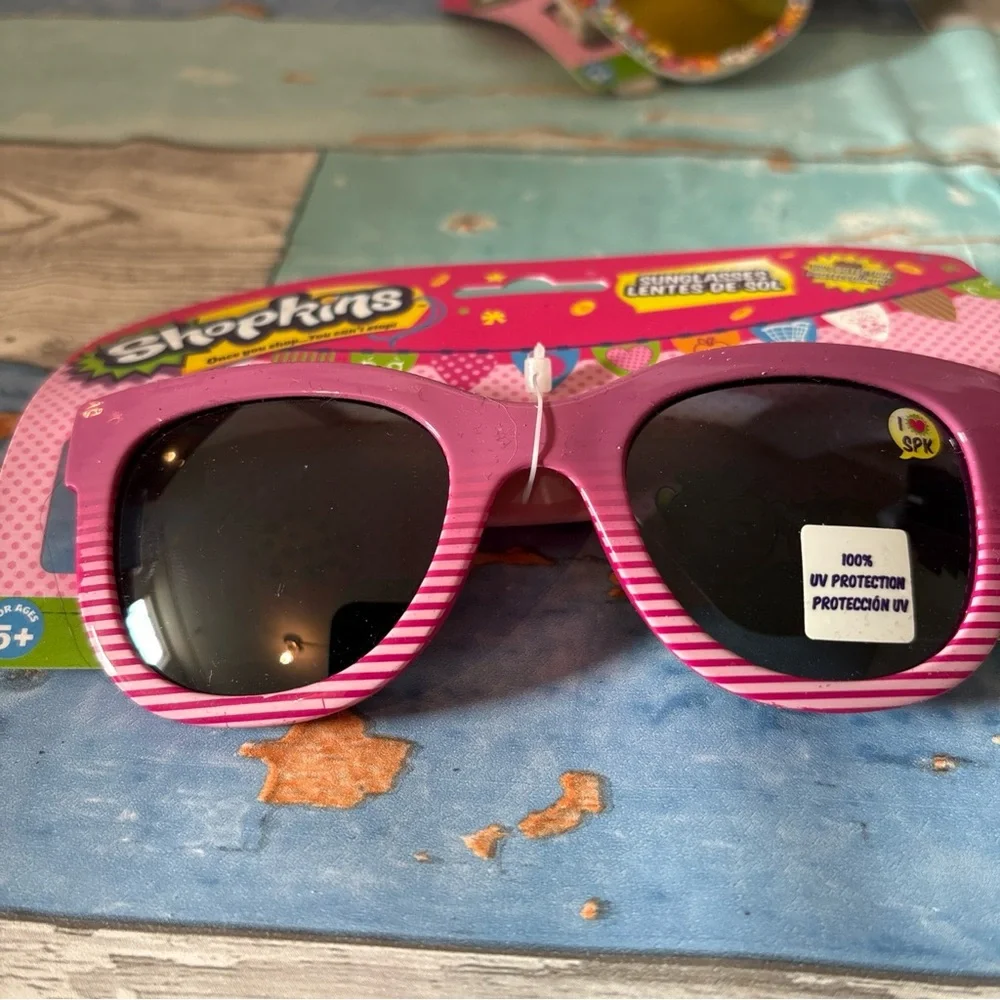 Shopkins Red and White Kids Sunglasses